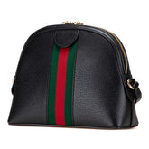 グッチ オフィディア シェリーライン ショルダーバッグ 499621 ブラック レザー レディース GUCCI 【中古】